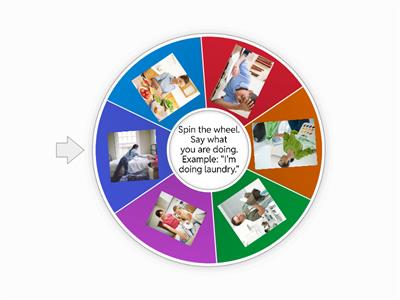 Spin the Wheel Inside Daily Routines