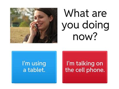 Basic 2 - Present Continuous - Quiz