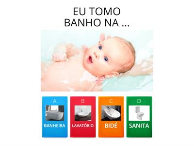 jOGO DE ASSOCIAÇÃO CASA DE BANHO   "AÇÃO-OBJETO"