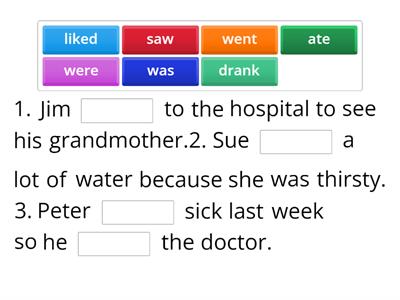 Kid's Box 4 irregular verbs