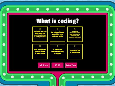 Coding Vocabulary