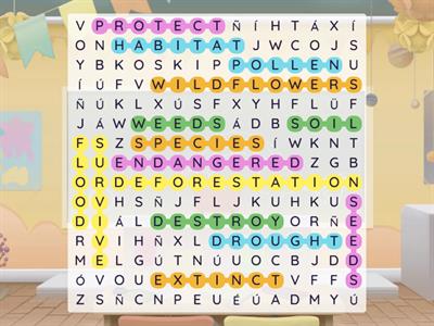 VOCABULARY UNIT 6- 5º ENGLISH