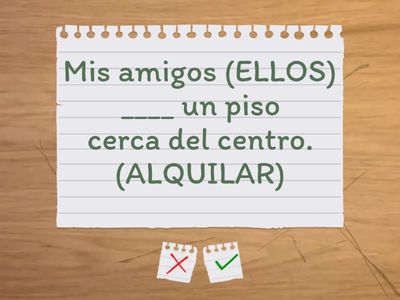 Practicamos el Pretérito Perfecto verbos regulares e irregulares