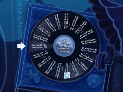 Skip Counting by 2's, 5's and 10's in the Hundreds Silly Snowflake Game