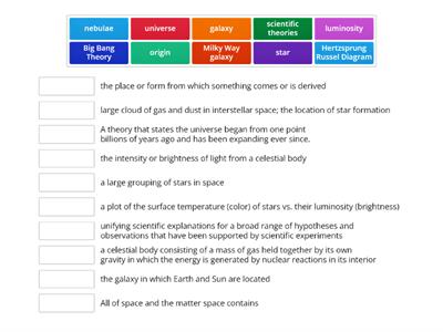 Components of the Universe