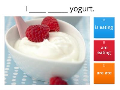 Present Progressive Affirmative