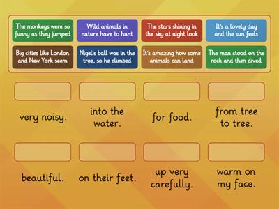 Gold Experience A2P Unit 6 QUIZ Activity 2 - Vocabulary