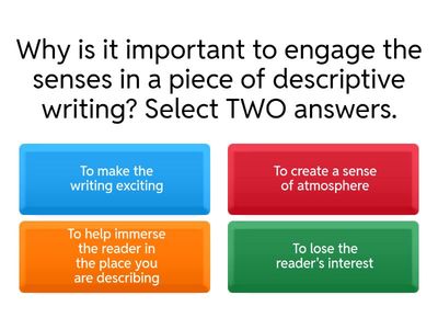 Creating Impact in Creative Writing