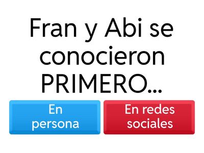 ¿CUÁNTO SÉ SOBRE LOS NOVIOS? 