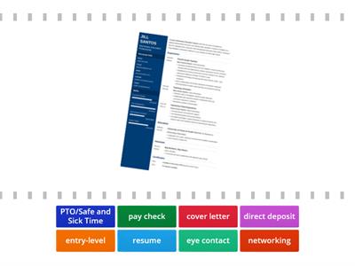 6 - Employment Vocabulary