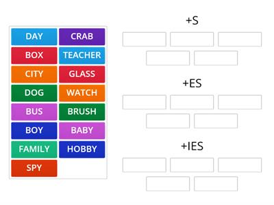 lesson 26 Plural nouns