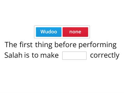 Steps to Performing Salah 