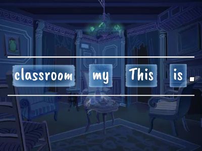 Put the words in the correct order