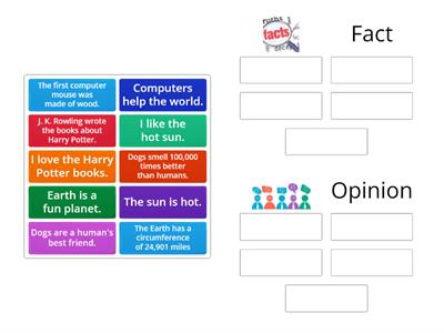 Fact vs Opinion