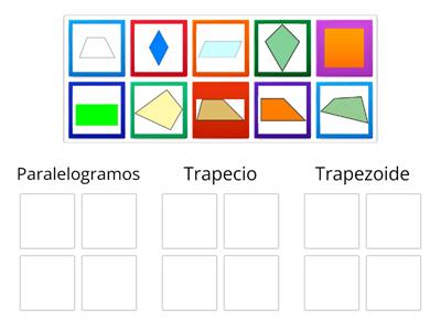 Clasificación cuadriláteros