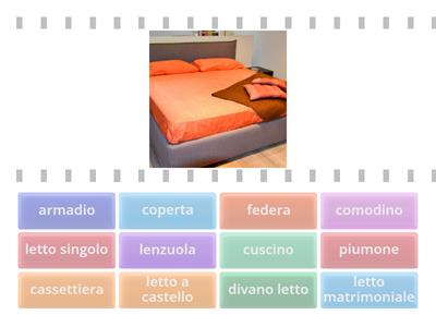 La camera da letto