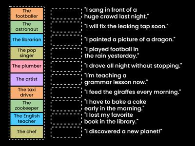 Who Said It?  - Choose the correct speaker, then transfer into indirect speech