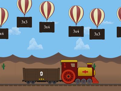   Las tablas de multiplicar.