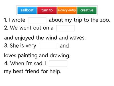 Green Line 2 Unit 6 vocabulary 