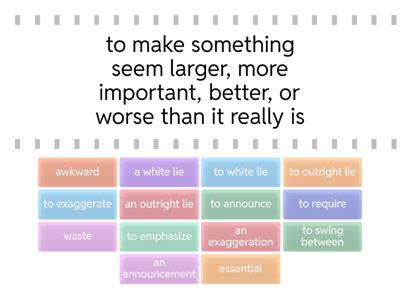 Colloquial English 1 - vocab