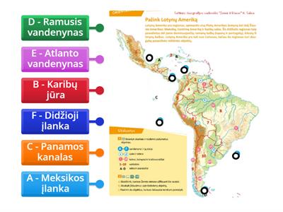8 klasė. Lotynų Amerika