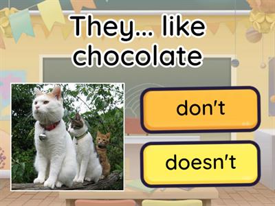 Don't vs doesn't like