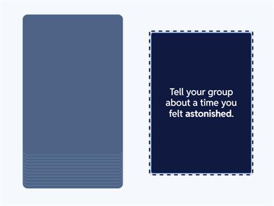  Feelings (-ing and -ed adjectives) Conversation Cards