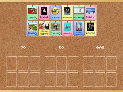 NEA 3 - Unit 6 - Hobbies