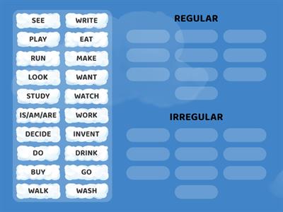 SIMPLE PAST VERBS