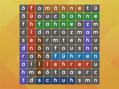 Wörter mit Dehnungs-h