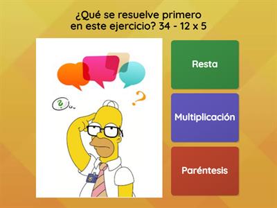 6°  Operatoria combinada 
