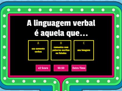  linguagem verbal e não verbal