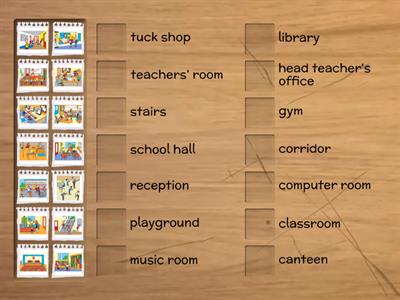 Steps Plus - V - Unit 2 - My School - Vocabulary