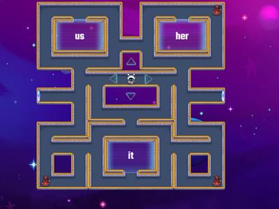 Pronoun maze