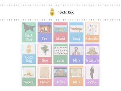 Gold Bug Vocab Matching 