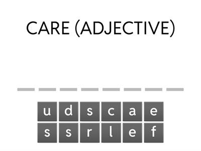ОГЭ: Word Formation 1