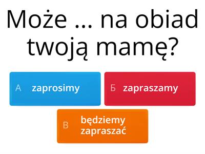 Aspekt - czas przyszły