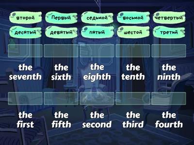  Порядковые числительные
