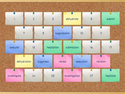 6.10 Related Word Matching -TION/-SION