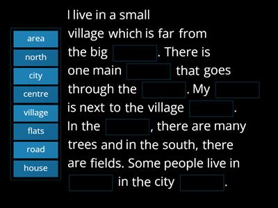 Fill in the gaps city