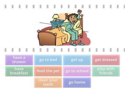 Routine - matching game