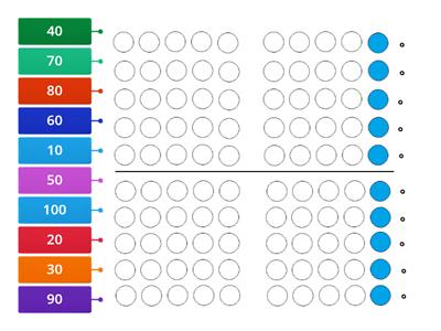 Individua i numeri entro il 100 (10)