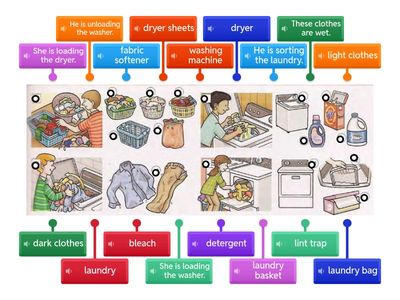 Vocabulary - Laundry 1