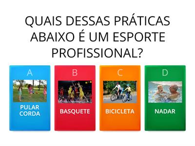 Questionário de Revisão Unidade 3: Quem é o Profissional do Esporte?