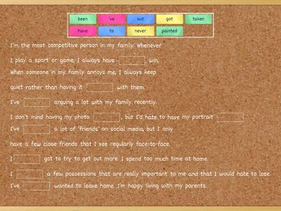 English File C1 1A Phrases with HAVE