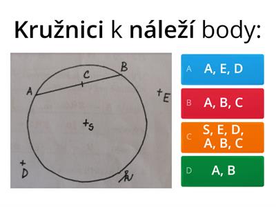 Kružnice a kruh