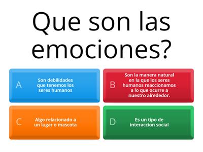 QUIZ EMOCIONAL