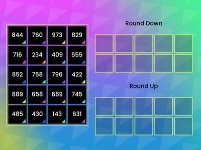 Rounding to nearest 100 sorting