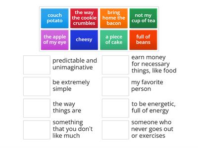 Food Idioms