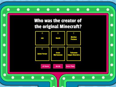 Minecraft Quiz